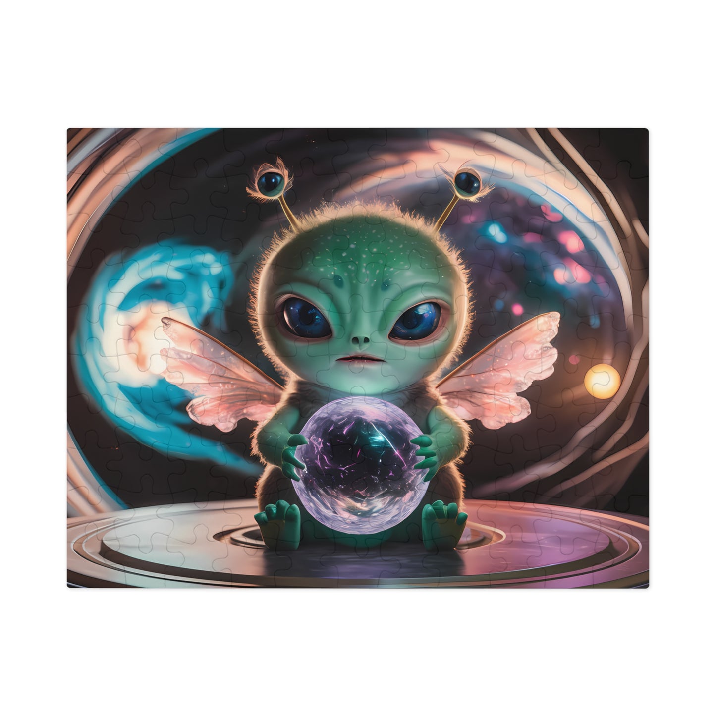 Guardian of the Cosmic Orb - Jigsaw Puzzle (30, 110, 252, 500,1000-Piece)