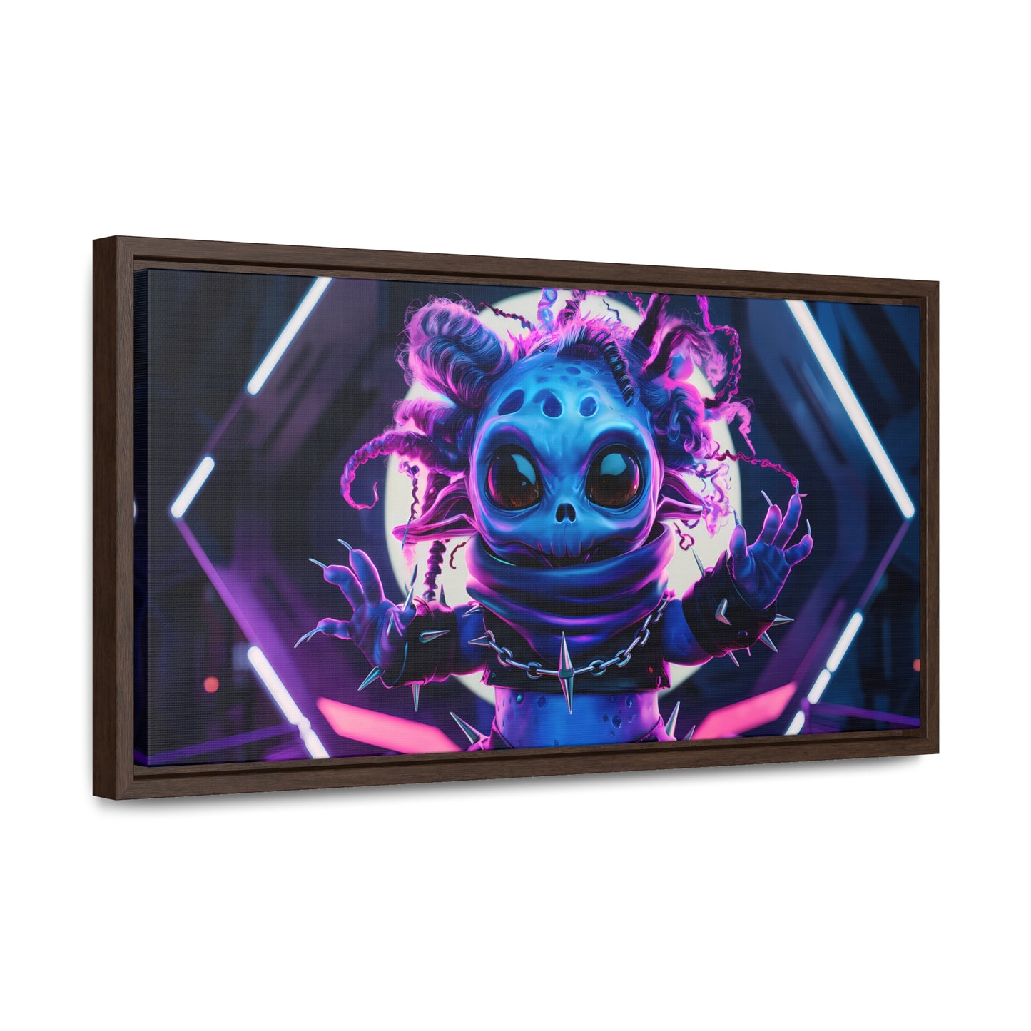 Alien Punk Starlet - Gallery Canvas Wraps, Horizontal Frame