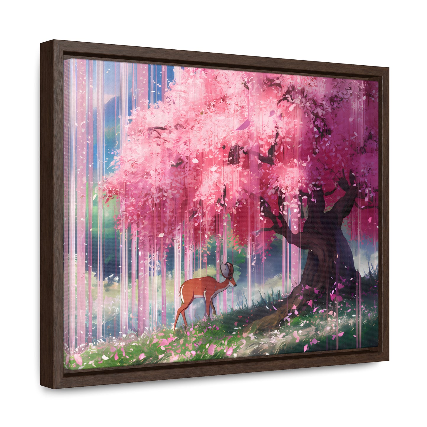 Beneath the Blossoming Canopy - Gallery Canvas Wraps, Horizontal Frame