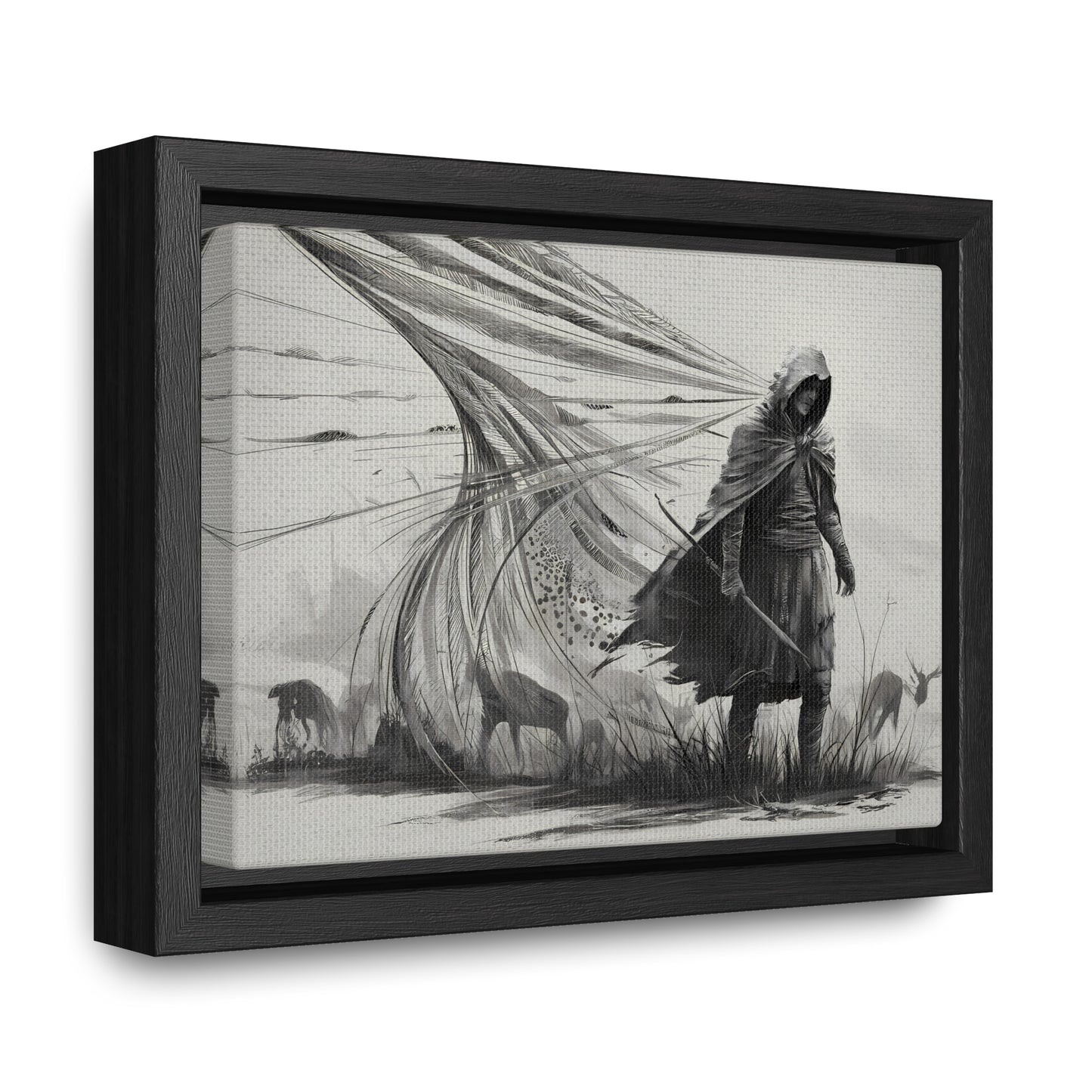 Whispers of the Windwalker - Gallery Canvas Wraps, Horizontal Frame