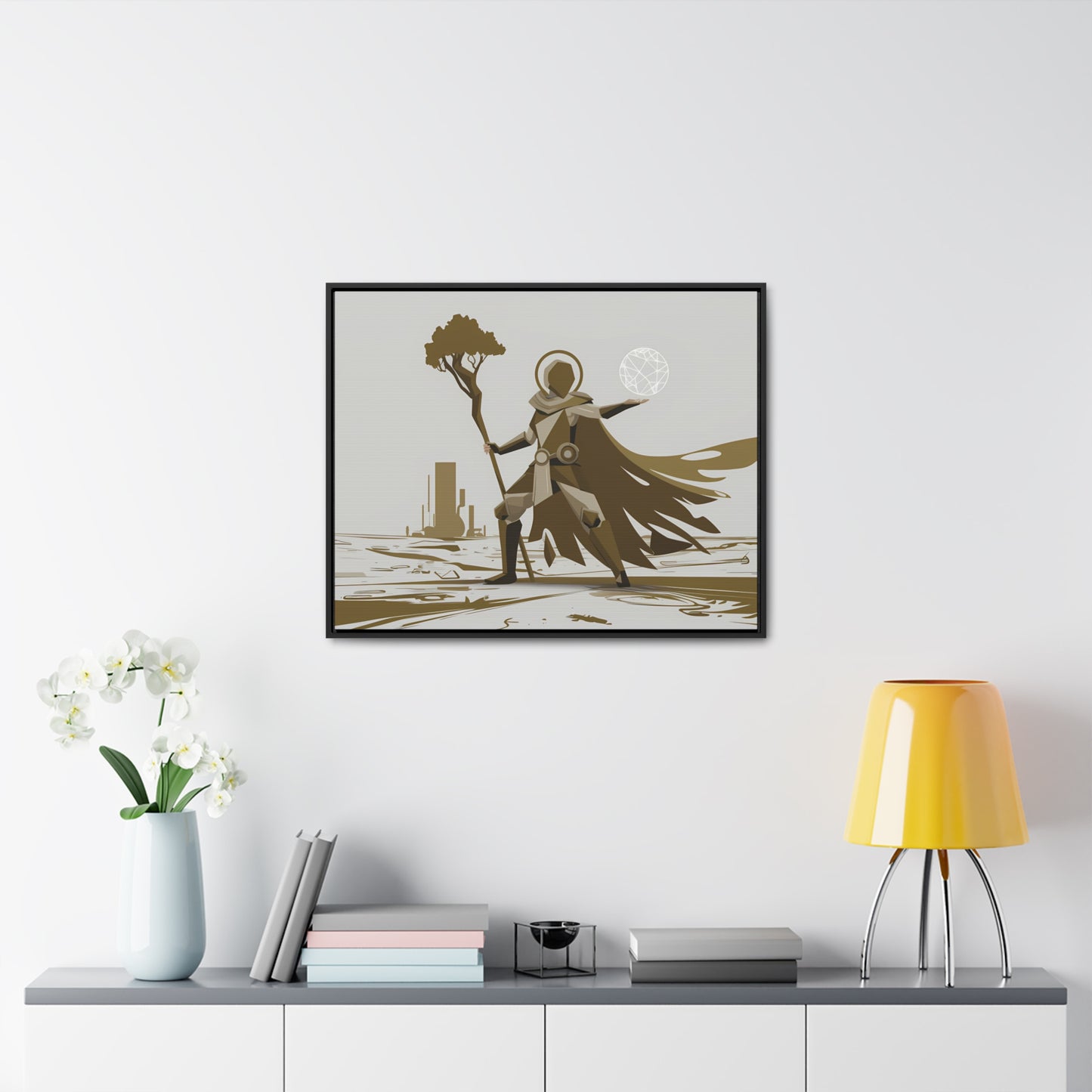 Guardian of the Wasteland - Gallery Canvas Wraps, Horizontal Frame