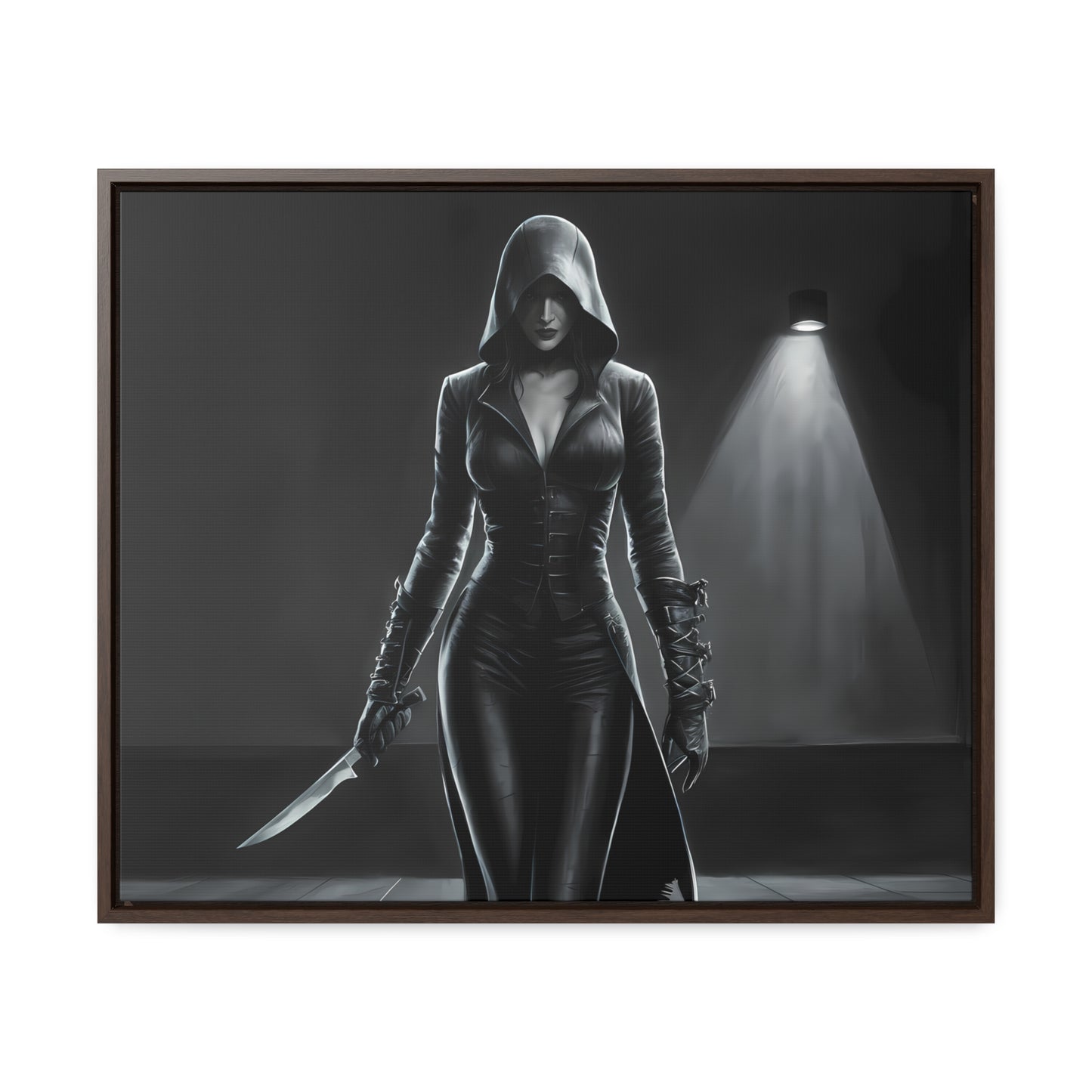 The Shadow's Blade - Gallery Canvas Wraps, Horizontal Frame