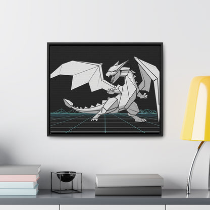 Cyber Dragon Unleashed - Gallery Canvas Wraps, Horizontal Frame