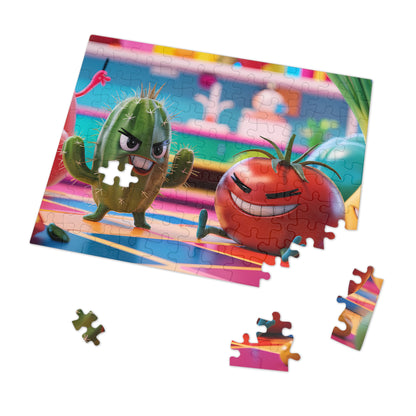 Battle of the Spicy Salsa Crew - Jigsaw Puzzle (30, 110, 252, 500,1000-Piece)