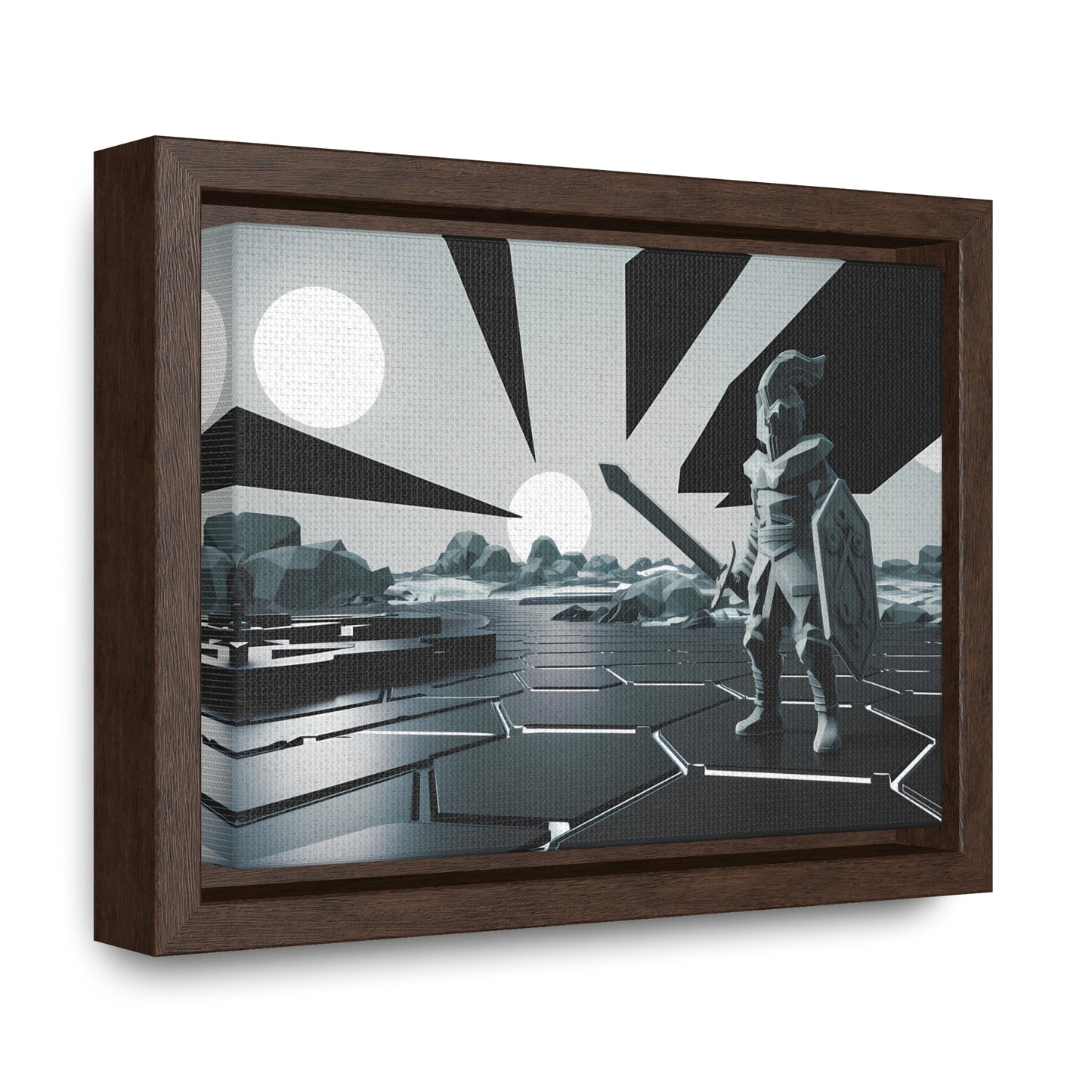 Guardian of the Twin Suns - Gallery Canvas Wraps, Horizontal Frame