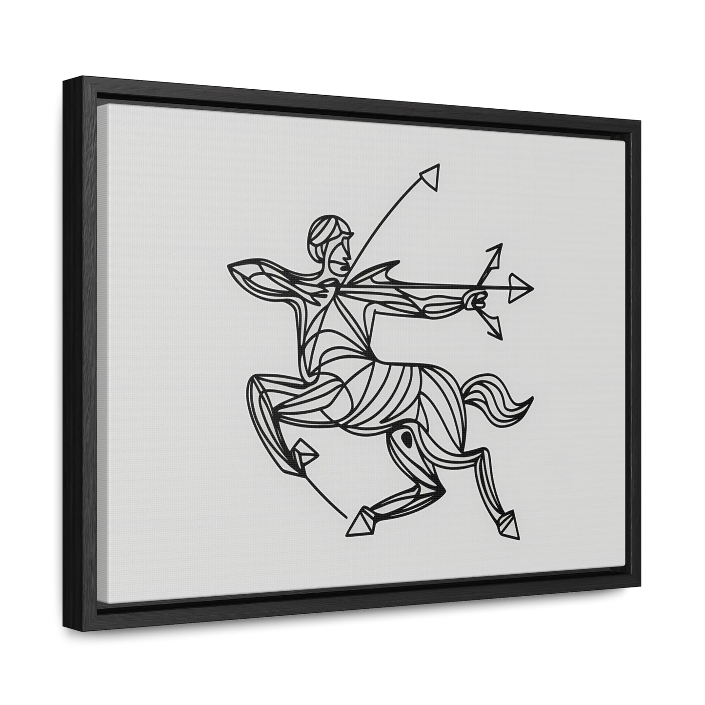 Centaur's Precision - Gallery Canvas Wraps, Horizontal Frame