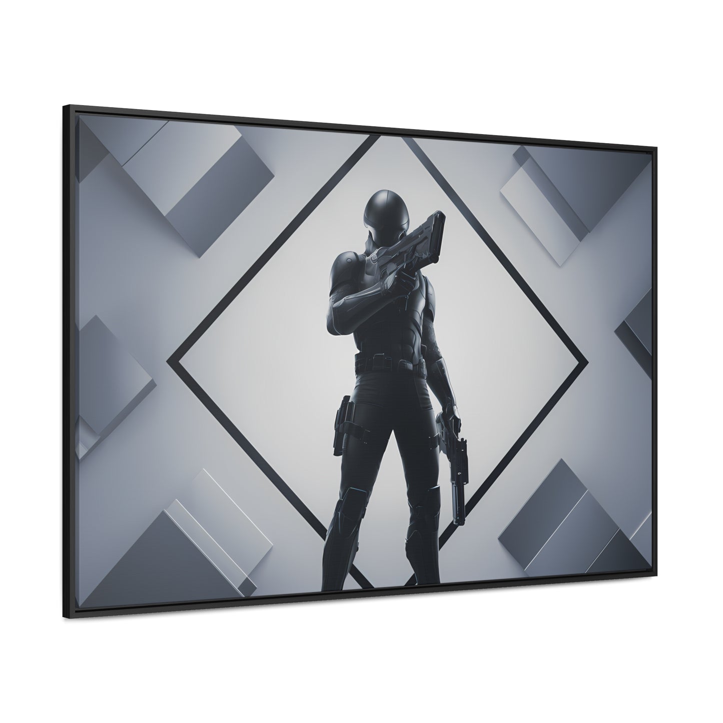 Shadow Enforcer - Gallery Canvas Wraps, Horizontal Frame