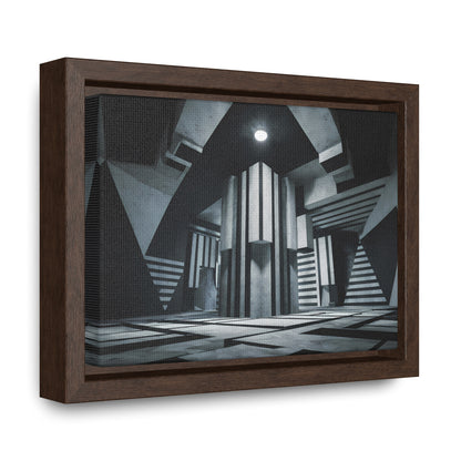 The Geometry of Shadows - Gallery Canvas Wraps, Horizontal Frame