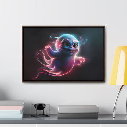 Neon Ghostling - Gallery Canvas Wraps, Horizontal Frame