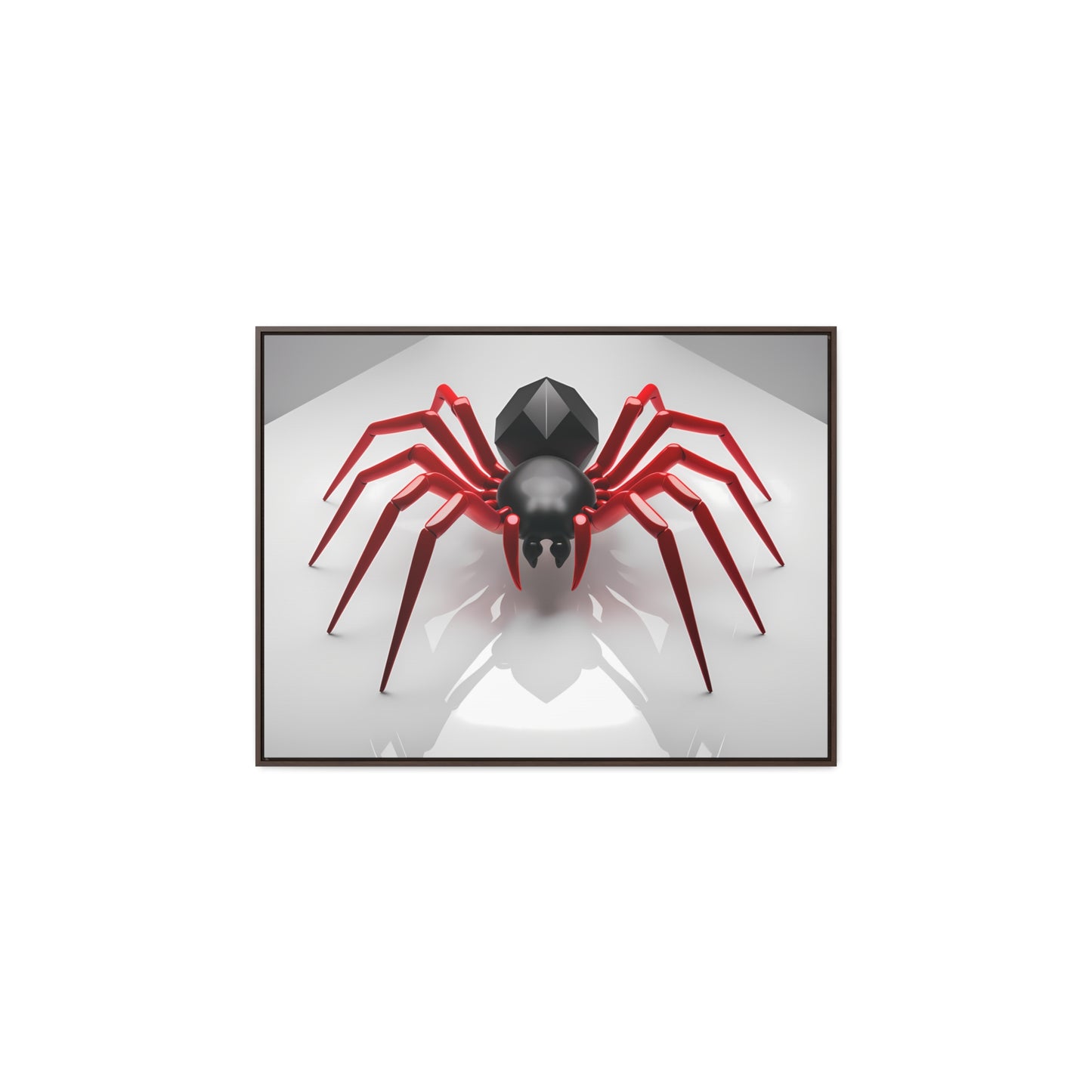 Crimson Arachnid - Gallery Canvas Wraps, Horizontal Frame