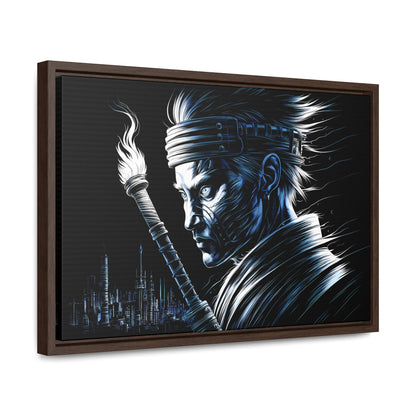 Shadow of the Eternal Flame - Gallery Canvas Wraps, Horizontal Frame