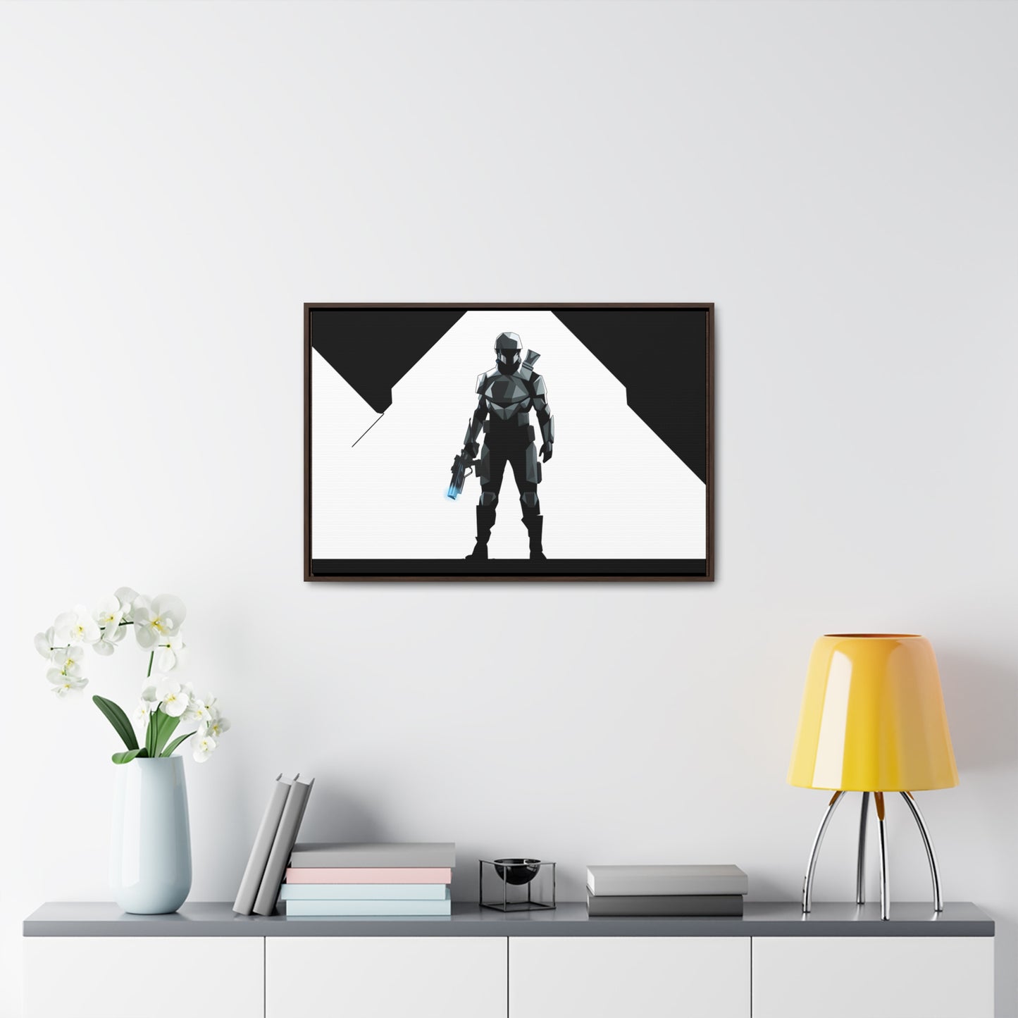 Sentinel of the Void - Gallery Canvas Wraps, Horizontal Frame