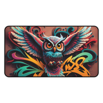 Graffiti Owl - Desk Mat