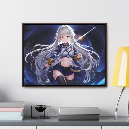 Blade of the Celestial Knight - Gallery Canvas Wraps, Horizontal Frame