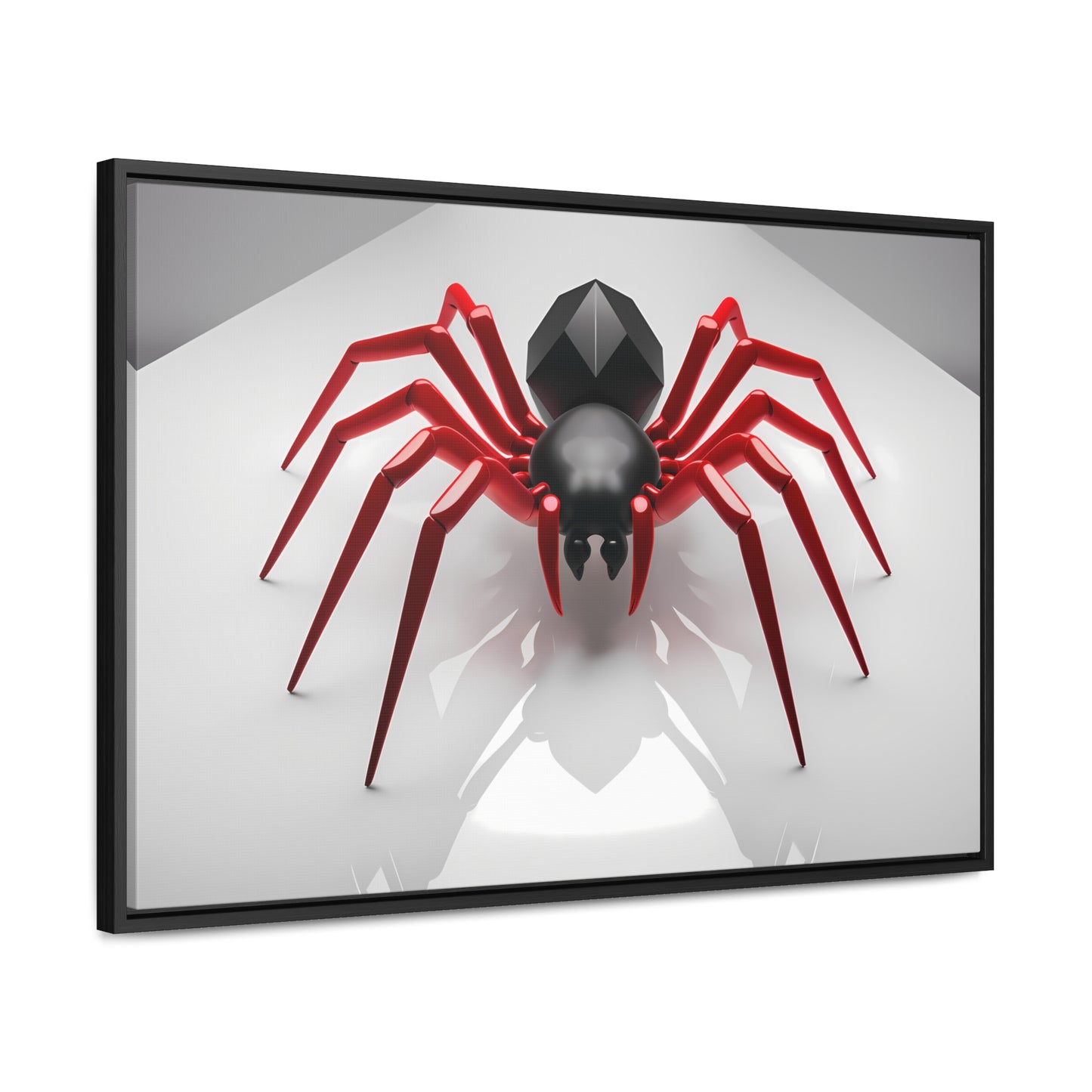 Crimson Arachnid - Gallery Canvas Wraps, Horizontal Frame