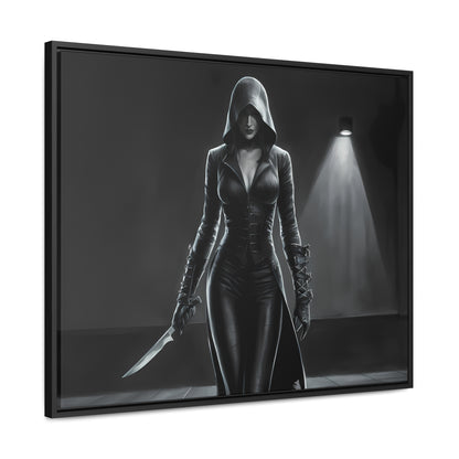 The Shadow's Blade - Gallery Canvas Wraps, Horizontal Frame