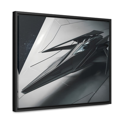 Starlance Stealth Interceptor - Gallery Canvas Wraps, Horizontal Frame