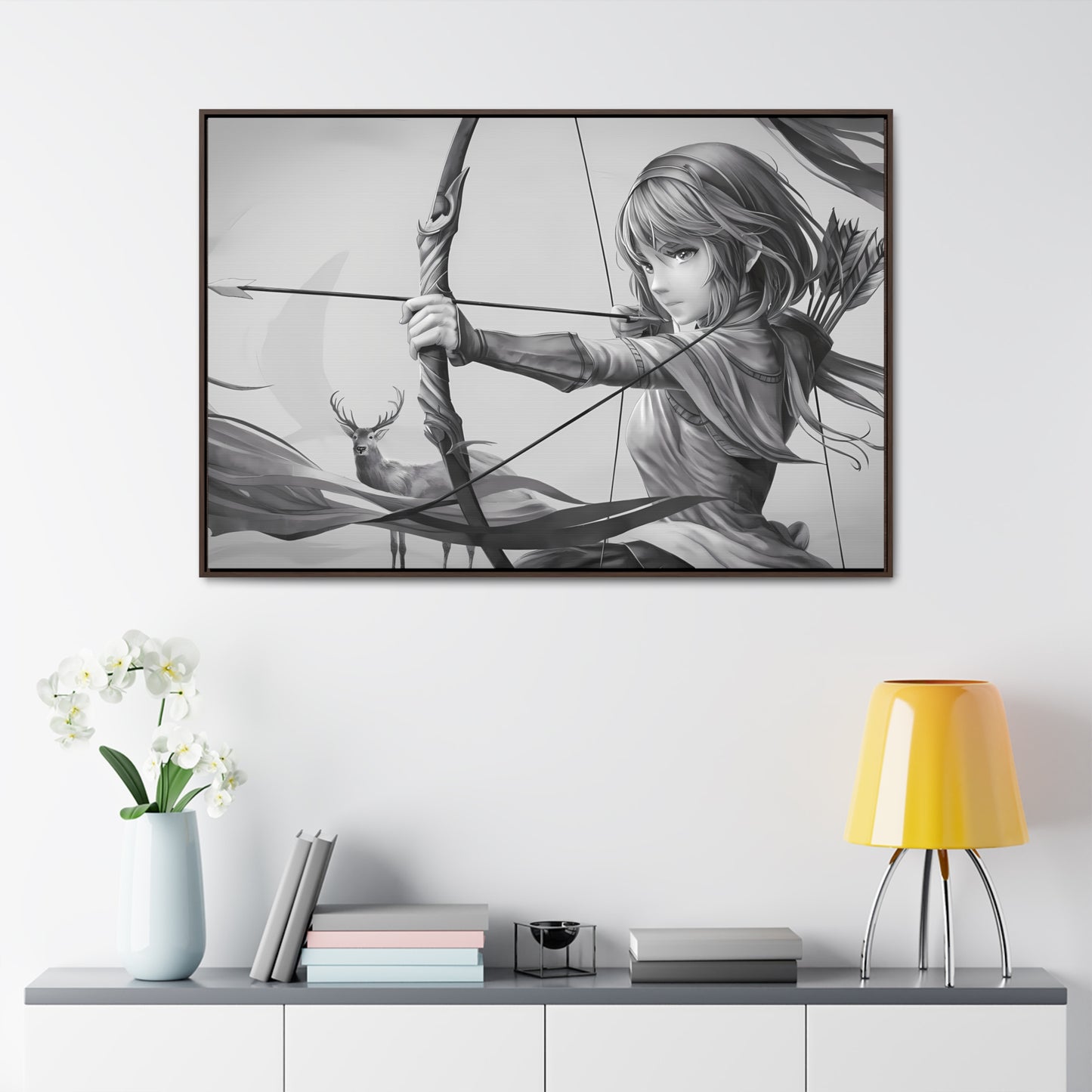 Guardian of the Wilds - Gallery Canvas Wraps, Horizontal Frame