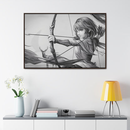 Guardian of the Wilds - Gallery Canvas Wraps, Horizontal Frame