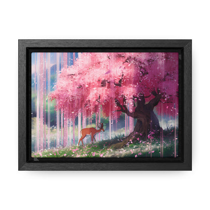 Beneath the Blossoming Canopy - Gallery Canvas Wraps, Horizontal Frame