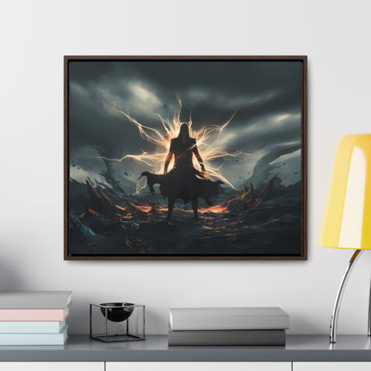 Eclipse of the Dark Conqueror - Gallery Canvas Wraps, Horizontal Frame