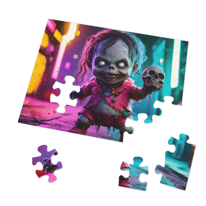 Neon Nightmare: The Doll of Doom - Jigsaw Puzzle (30, 110, 252, 500,1000-Piece)