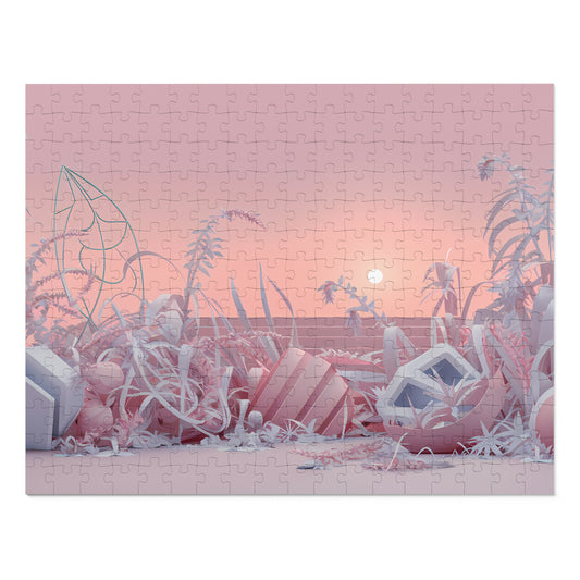 Ephemeral Garden at Dusk - Jigsaw Puzzle (30, 110, 252, 500,1000-Piece)