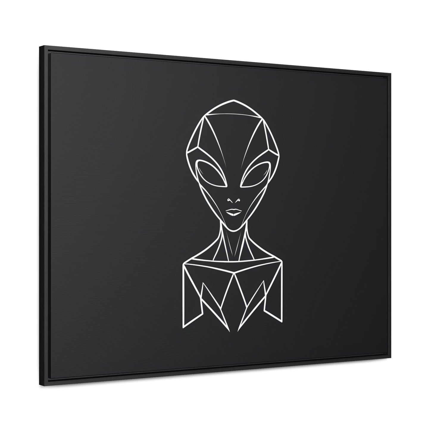 Alien Geometry - Gallery Canvas Wraps, Horizontal Frame