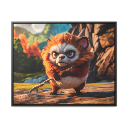 Guardian of the Enchanted Forest - Gallery Canvas Wraps, Horizontal Frame