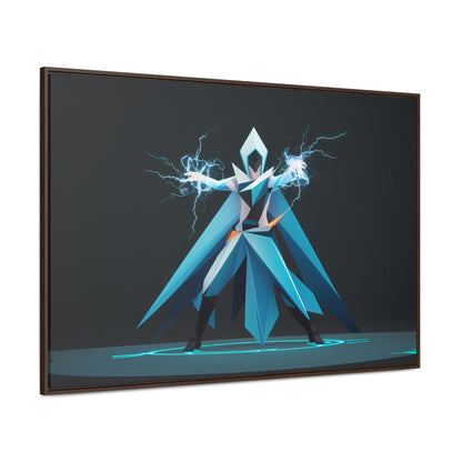 Stormbound Sentinel - Gallery Canvas Wraps, Horizontal Frame