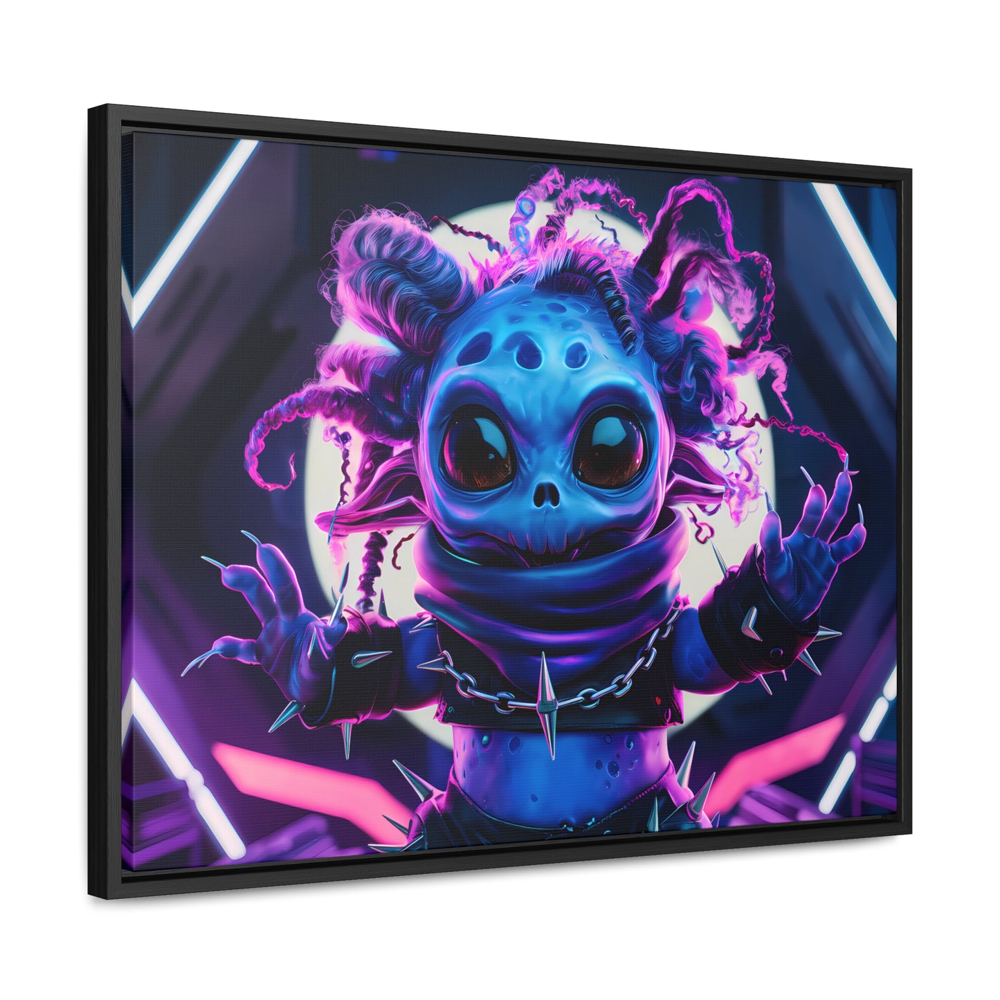 Alien Punk Starlet - Gallery Canvas Wraps, Horizontal Frame