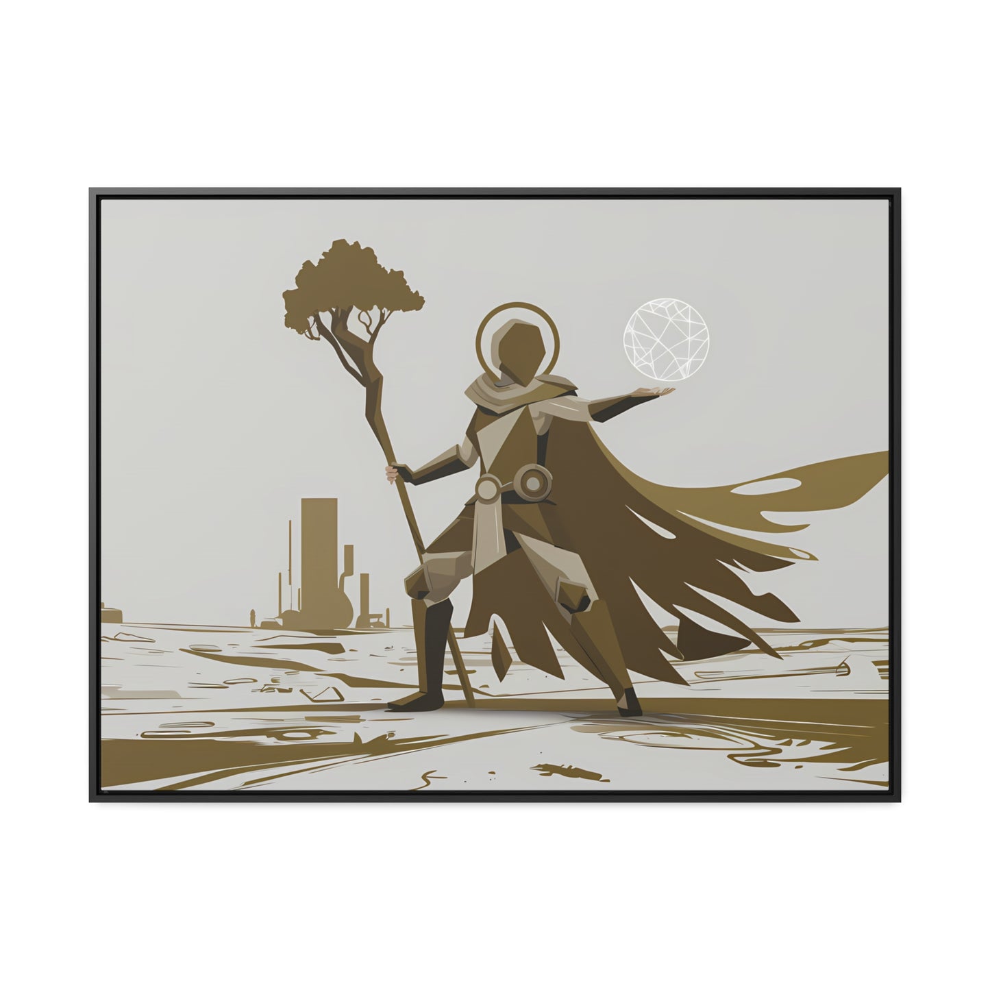 Guardian of the Wasteland - Gallery Canvas Wraps, Horizontal Frame