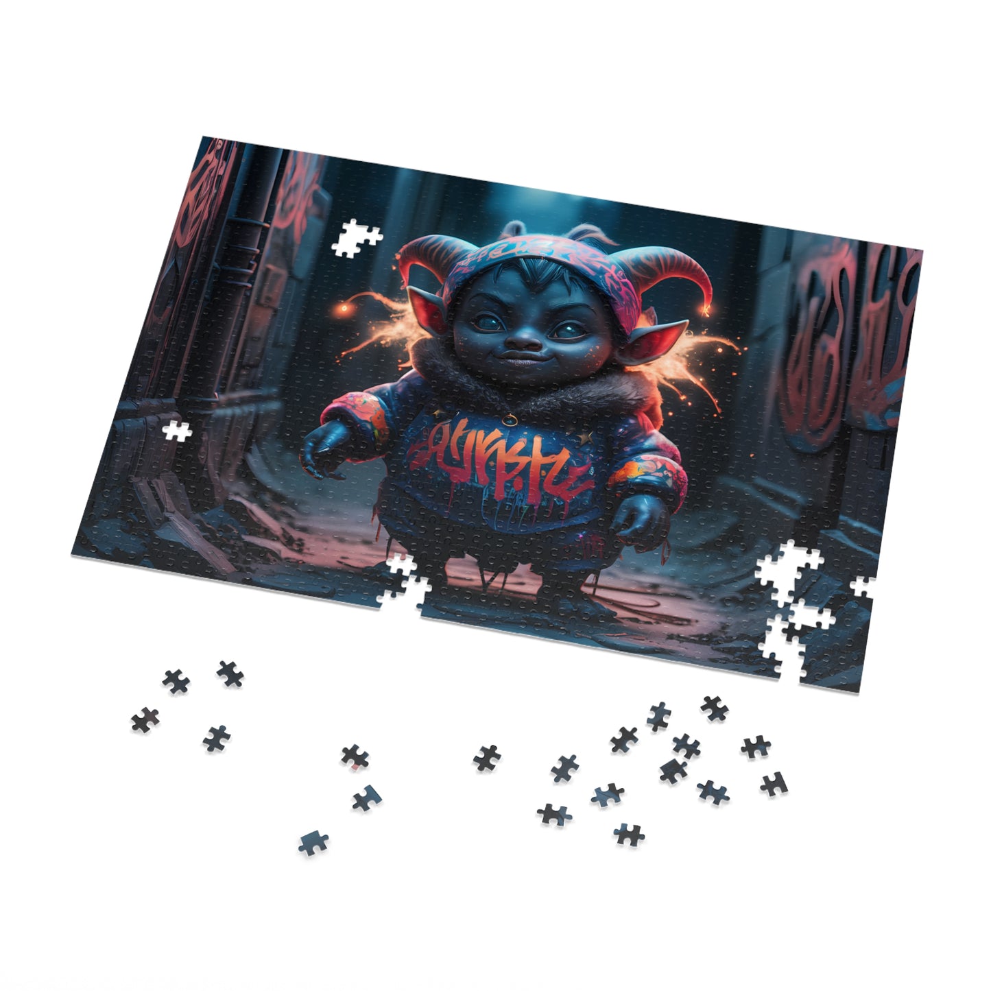 Urban Imp: The Streetwise Trickster - Jigsaw Puzzle (30, 110, 252, 500,1000-Piece)