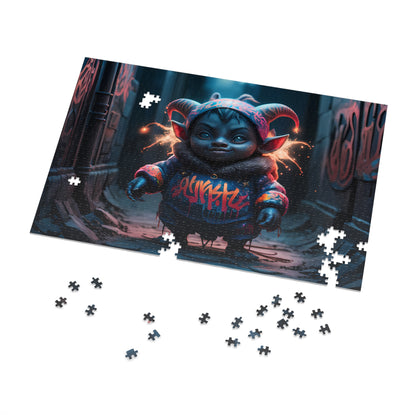 Urban Imp: The Streetwise Trickster - Jigsaw Puzzle (30, 110, 252, 500,1000-Piece)