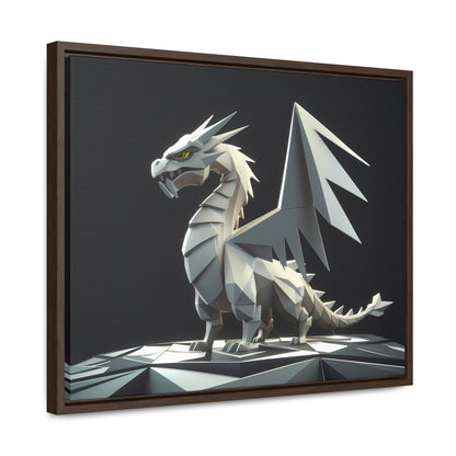 The Silver Sentinel - Gallery Canvas Wraps, Horizontal Frame