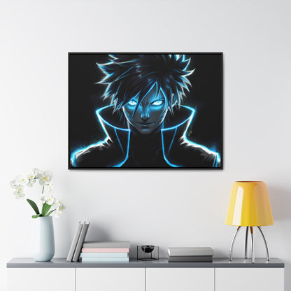 Eclipse of the Electric Soul - Gallery Canvas Wraps, Horizontal Frame