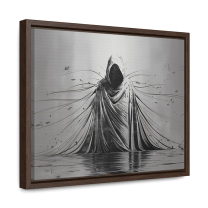 Ethereal Sentinel of the Abyss - Gallery Canvas Wraps, Horizontal Frame