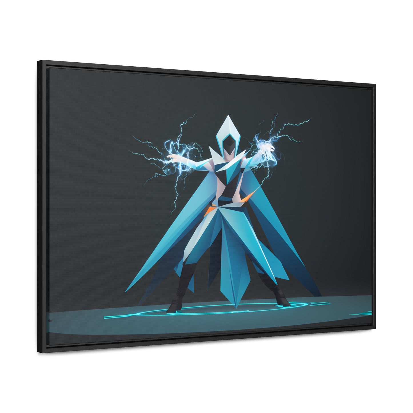 Stormbound Sentinel - Gallery Canvas Wraps, Horizontal Frame