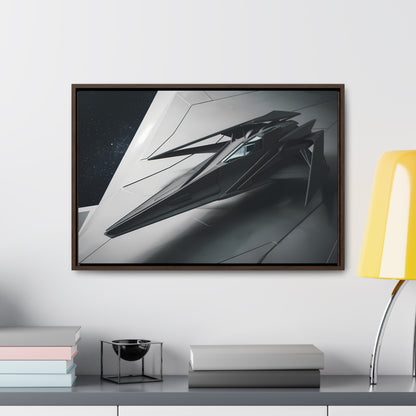 Starlance Stealth Interceptor - Gallery Canvas Wraps, Horizontal Frame