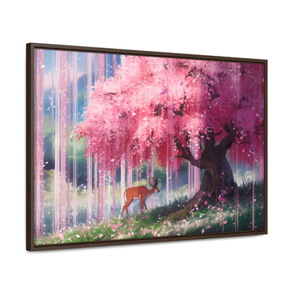 Beneath the Blossoming Canopy - Gallery Canvas Wraps, Horizontal Frame