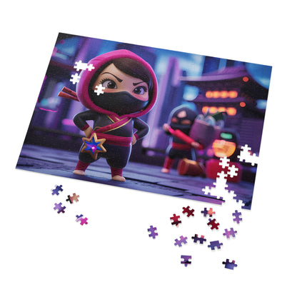 "Ninja Star Guardian" - Jigsaw Puzzle (30, 110, 252, 500,1000-Piece)