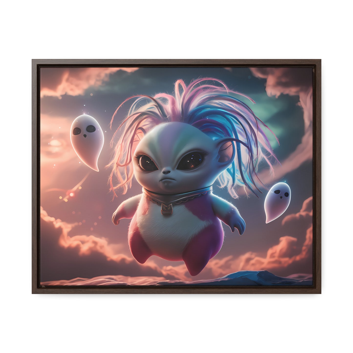 Guardian of the Twilight Spirits - Gallery Canvas Wraps, Horizontal Frame