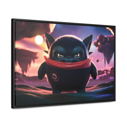 "Guardian of the Floating Isles" - Gallery Canvas Wraps, Horizontal Frame