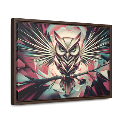 "Mechanical Wisdom" - Gallery Canvas Wraps, Horizontal Frame