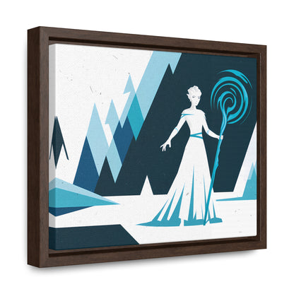 Winter's Embrace - Gallery Canvas Wraps, Horizontal Frame