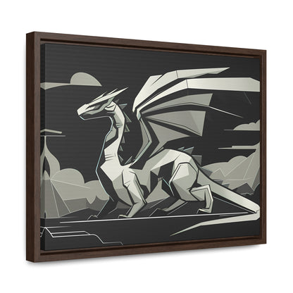 Shadow of the Silver Dragon - Gallery Canvas Wraps, Horizontal Frame