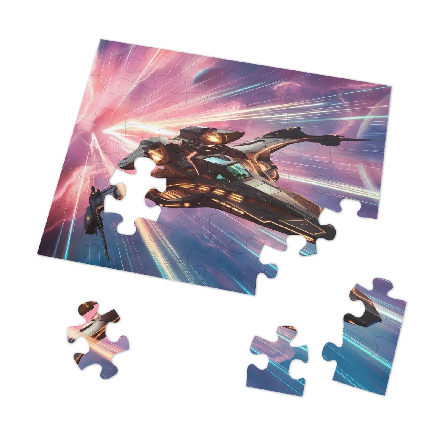 Stellar Pursuit: Beyond the Singularity - Jigsaw Puzzle (30, 110, 252, 500,1000-Piece)