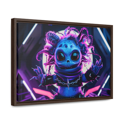 Alien Punk Starlet - Gallery Canvas Wraps, Horizontal Frame