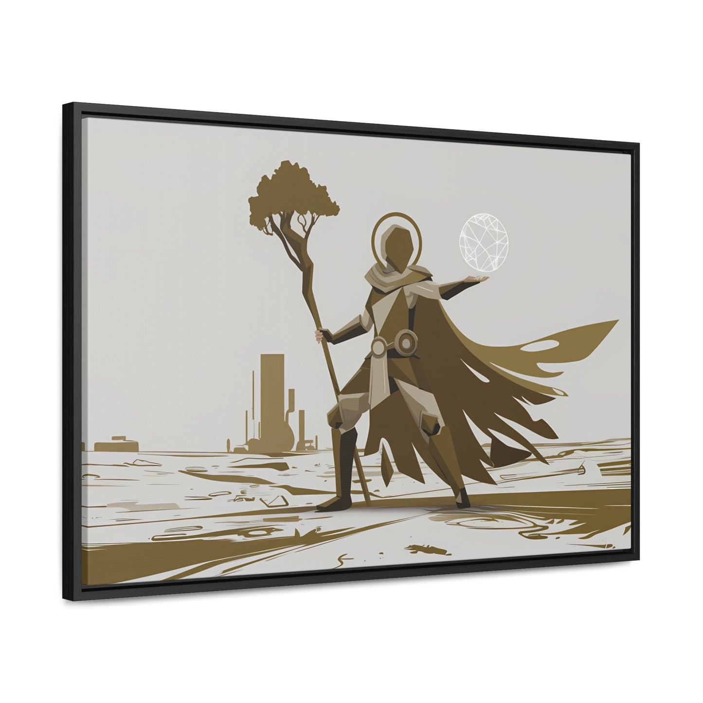 Guardian of the Wasteland - Gallery Canvas Wraps, Horizontal Frame