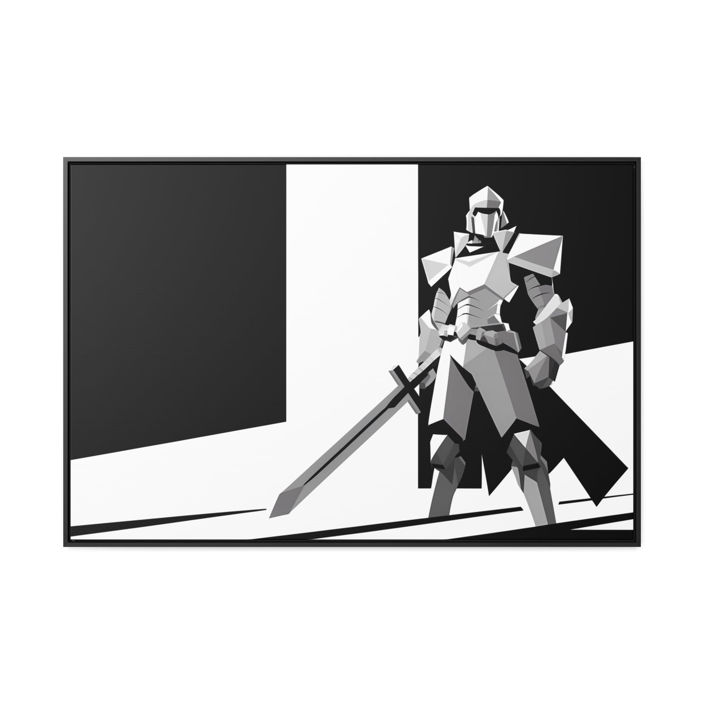 The Sentinel's Stand - Gallery Canvas Wraps, Horizontal Frame